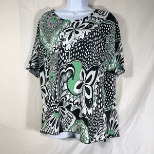 4 for $ 30 Blouseworks short sleeve blouse 3X